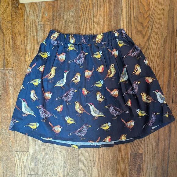 Grace Karin Bird Print Skirt Womens Small A Line 2010s - Picture 2 of 5